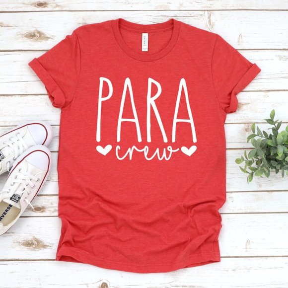 Para Crew Shirt, Paraprofessional Shirt - Picture 1 of 1